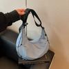 Nylon Shoulder Bag Women's Commuter Crossbody Bag Large Capacity Lightweight Handbag