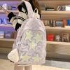 High Value Backpack Ins Niche Star Schoolbag Junior High School Girl High School College Student Backpack
