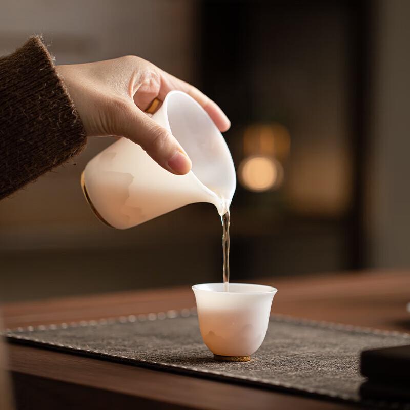 SUSHI CERAMICS Ice Jade Porcelain Gongdao Cup