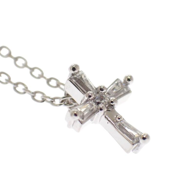 STAR JEWELRY Necklace K18 White Gold/diamond Women