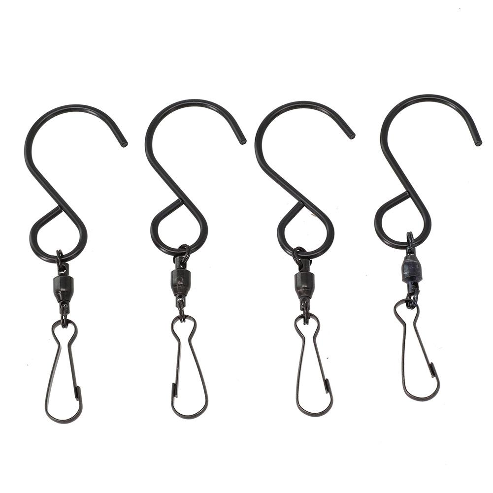 For 3D Wind Spinners Rotating Hooks Hook Up Sturdy 306 Degree Indoor And Outdoor Garden Decoration Gate Decoration