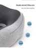 Portable Quick-Dry Cooling Travel Neck Pillow - Foldable Memory Foam U-Shape for Airplane Support