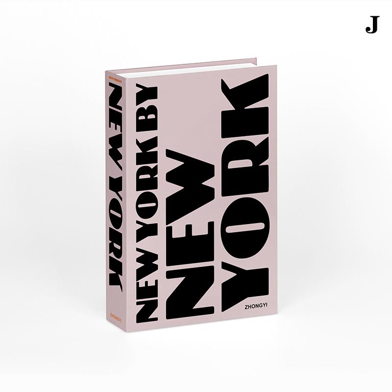 

Модная поддельная книга для украшения, современный роскошный декоративный журнальный столик, имитация книг, реквизит для фотографий, декор гостиной