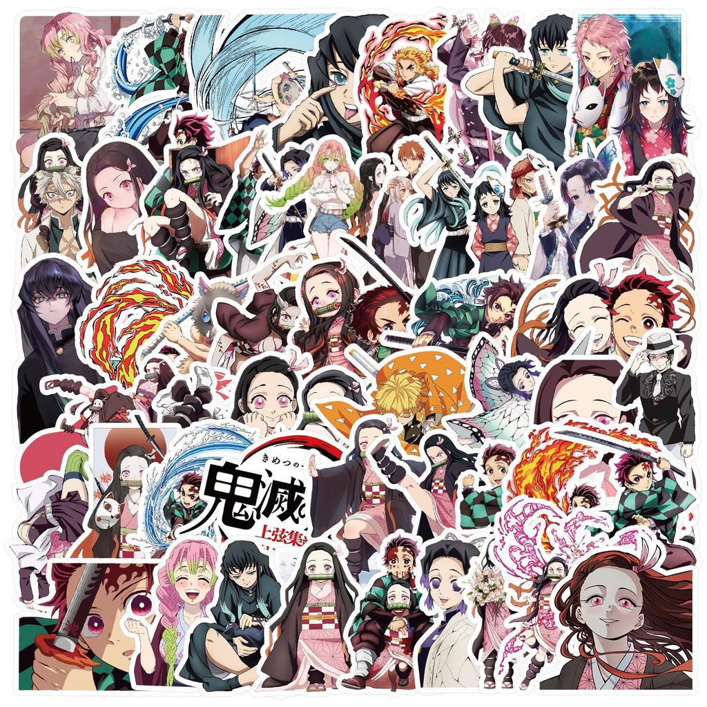 50 New Style Forging Knife Village Graffiti Stickers Car Mobile Phone Water Cup Decoration Stickers Waterproof Notebook Hand Note Stickers