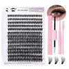 Diy Segmented Fried Hair Single Cluster False Eyelashes 14 Rows Large Capacity Daily Makeup