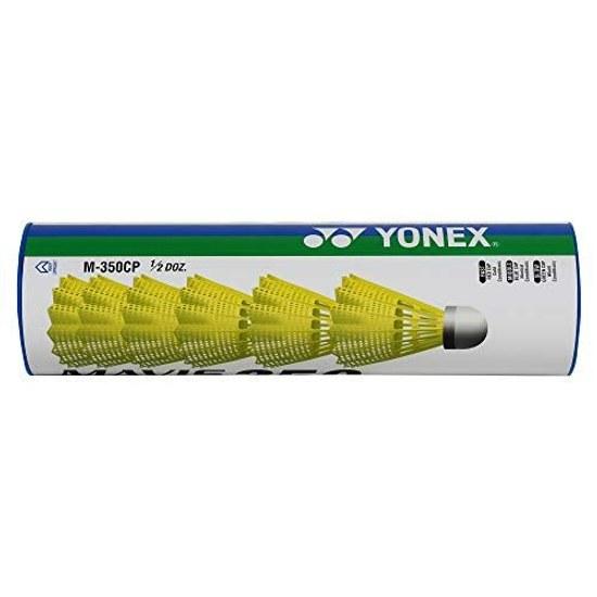 YONEX Mavis 350 Nylon Shuttlecock Blue Cap (yellow)
