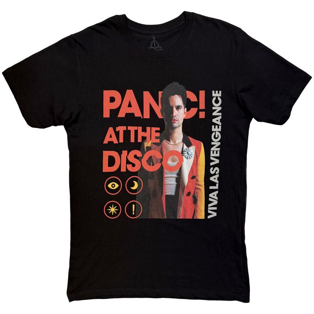 Panic! At The Disco Unisex Adult Viva Photo T-Shirt