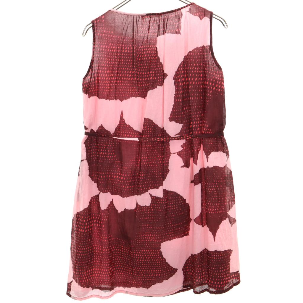 marimekko No sleeve Knee-length dress XS Pink Women Used