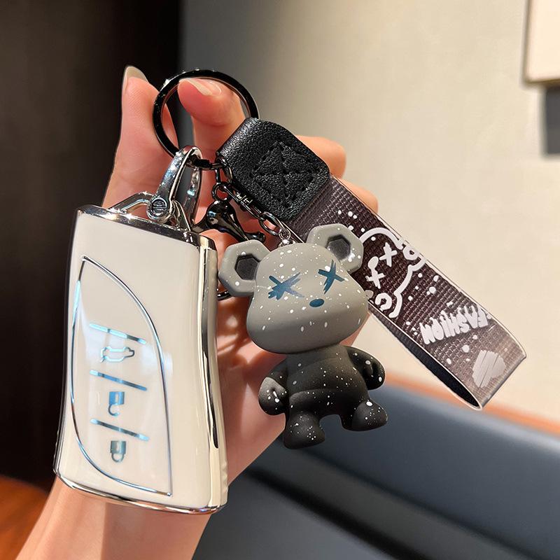 Lexus Key Case for UX260H, ES200, RX, NX, LX - Women's Car Key Bag Shell & Buckle