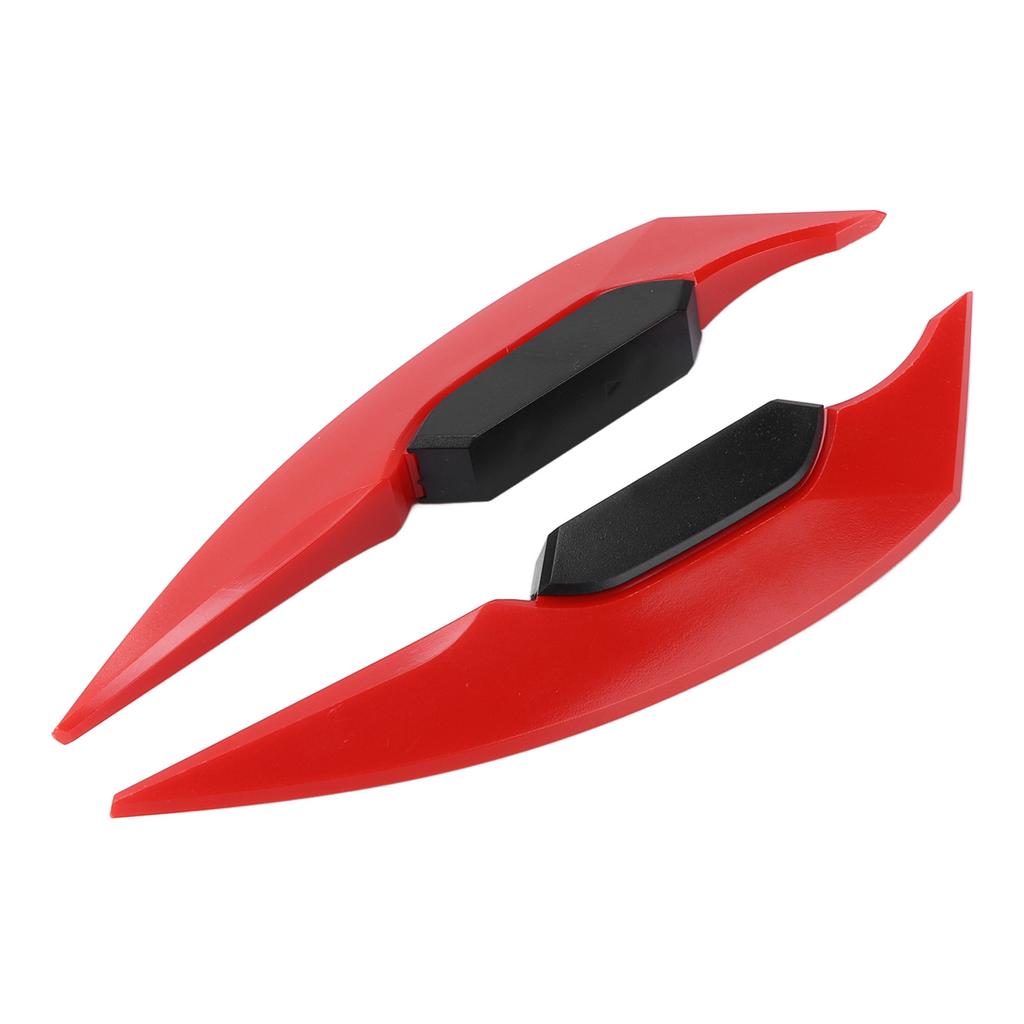 Pair Motorcycle Winglets Aerodynamic Wing Motorbike Accessories for Electric Bike ATV UTV
