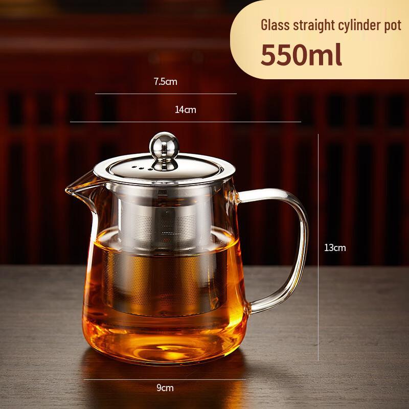 Shangqi High-Temperature Resistant Glass Teapot