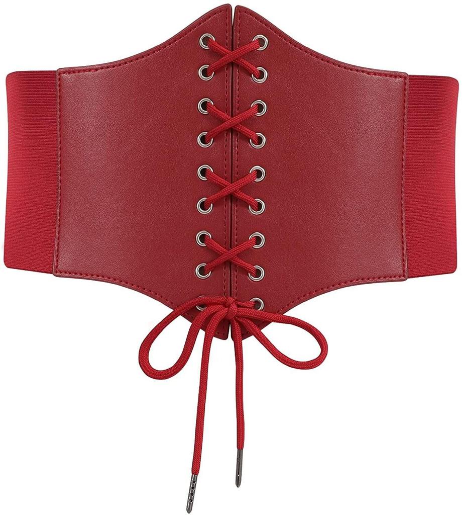 Kobiety Cummerbunds w pasie szerokie paski moda Casual luksusowa marka sukienka zasznurować luźna, ciasna talia w klatce piersiowej jednolity kolor AL101