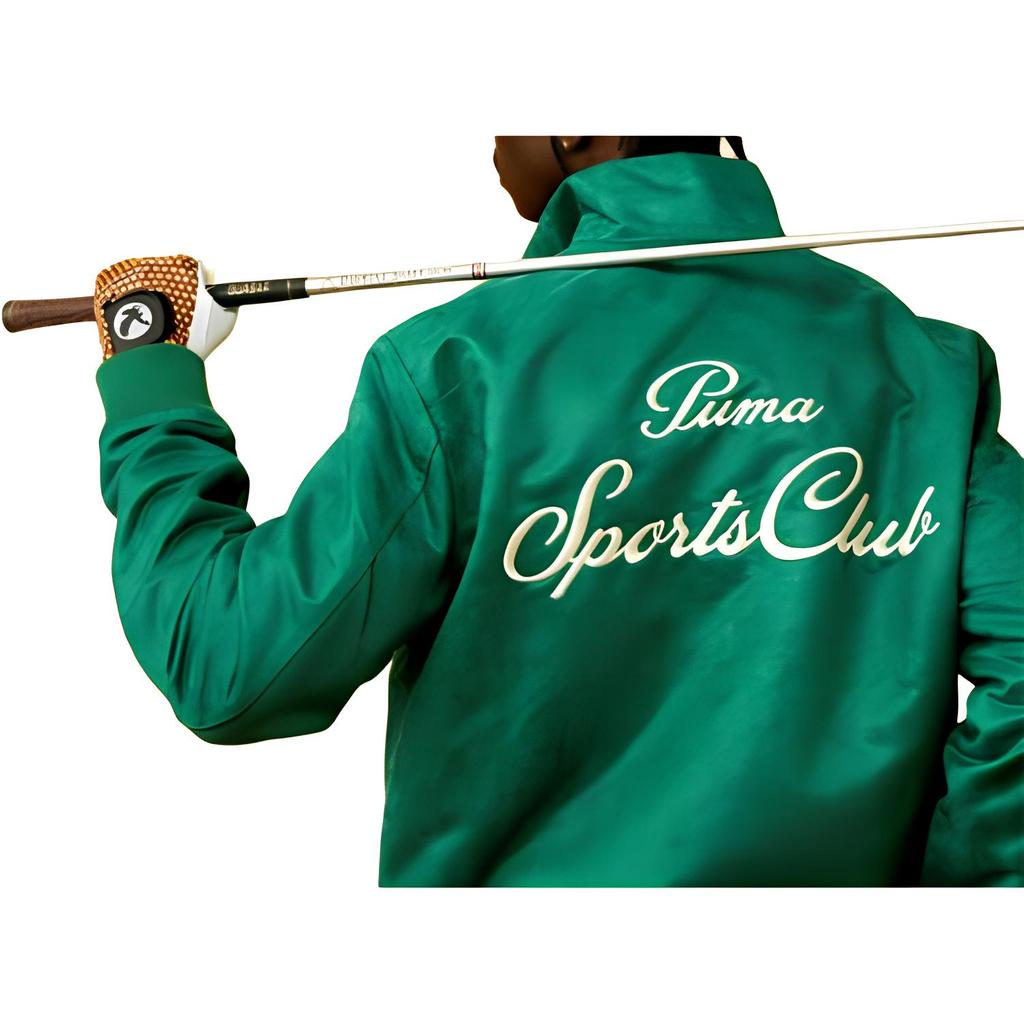 Puma Solid Color Full Zip Casual Long Sleeve Jacket Men Outerwear Green 537993-37