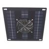 40W Solar Panel Fan Kit Portable Solar Powered Waterproof Fan With Protective Mesh Exhaust For Pet