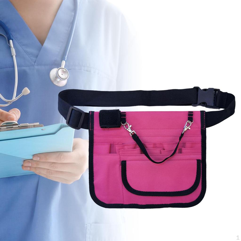 Nurse Bag, Waist Tool Case, Adjustable Work Multi-function Bag with Tape Holder,
