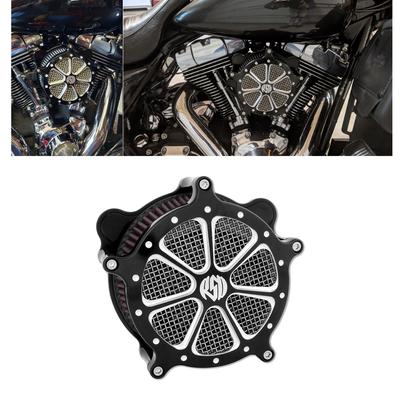 Motorcycle CNC Air Cleaner Intake Filter Red For Harley Touring Roadking FLHTC FLHT 2008-2016 RSD Harley XL Sportster