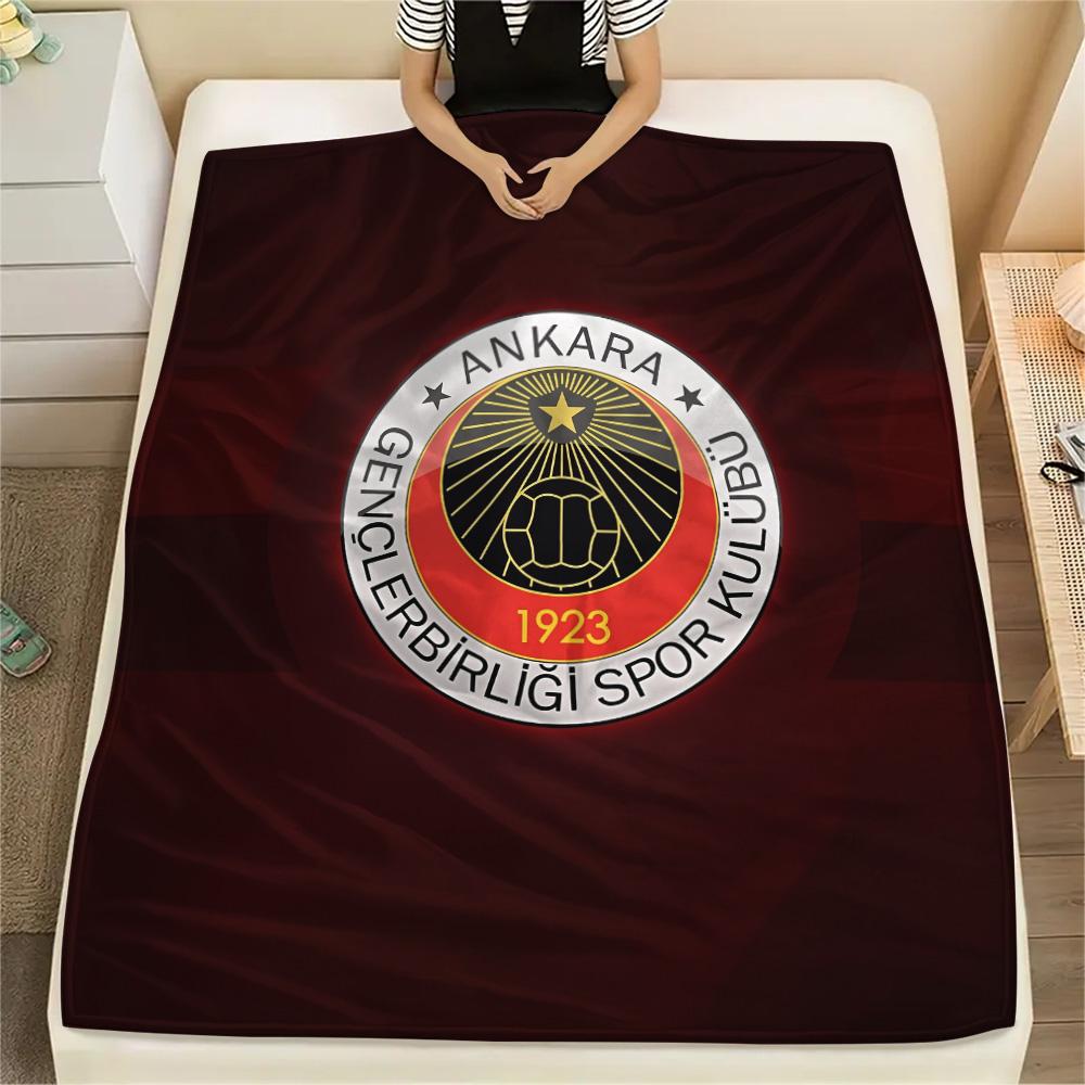 Gençlerbirliği S.K.  Print Flannel Blanket, High quality Comfortable for All Seasons, Home Decor, Warmth and Comfort