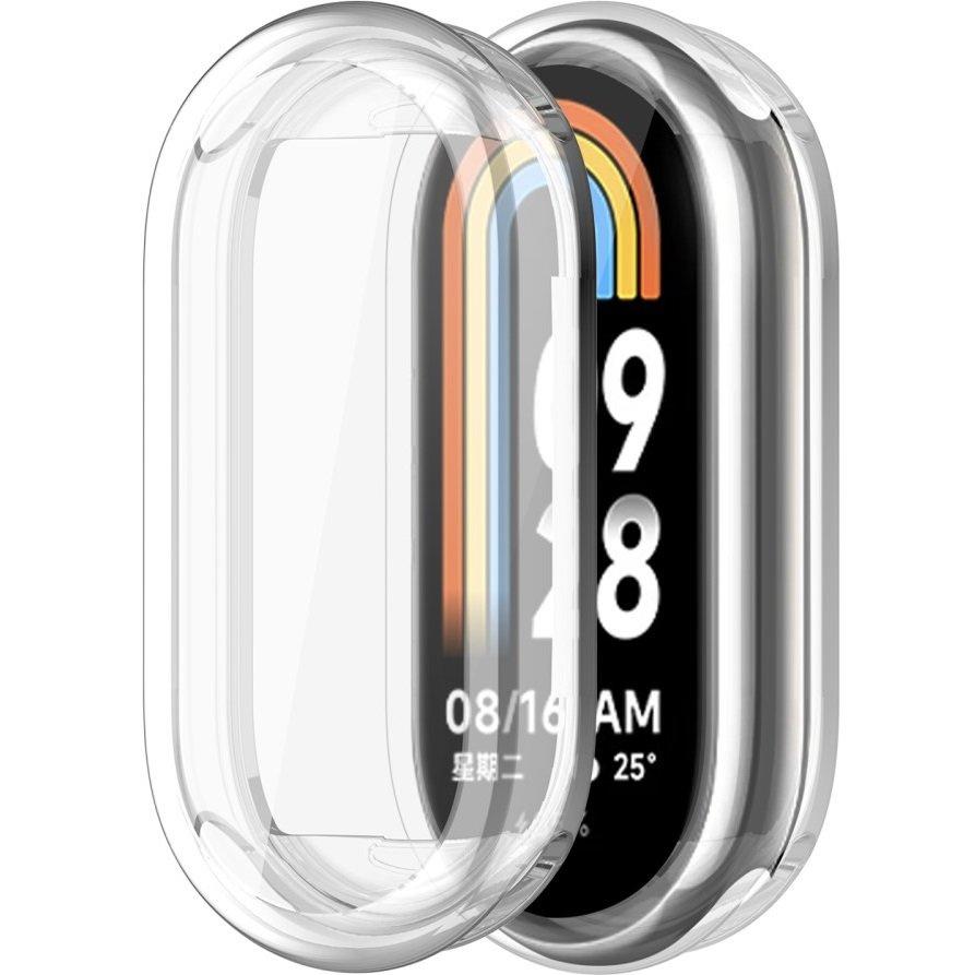 Silicone Case for Xiaomi Smart Band 10 / 9 / 8, Transparent