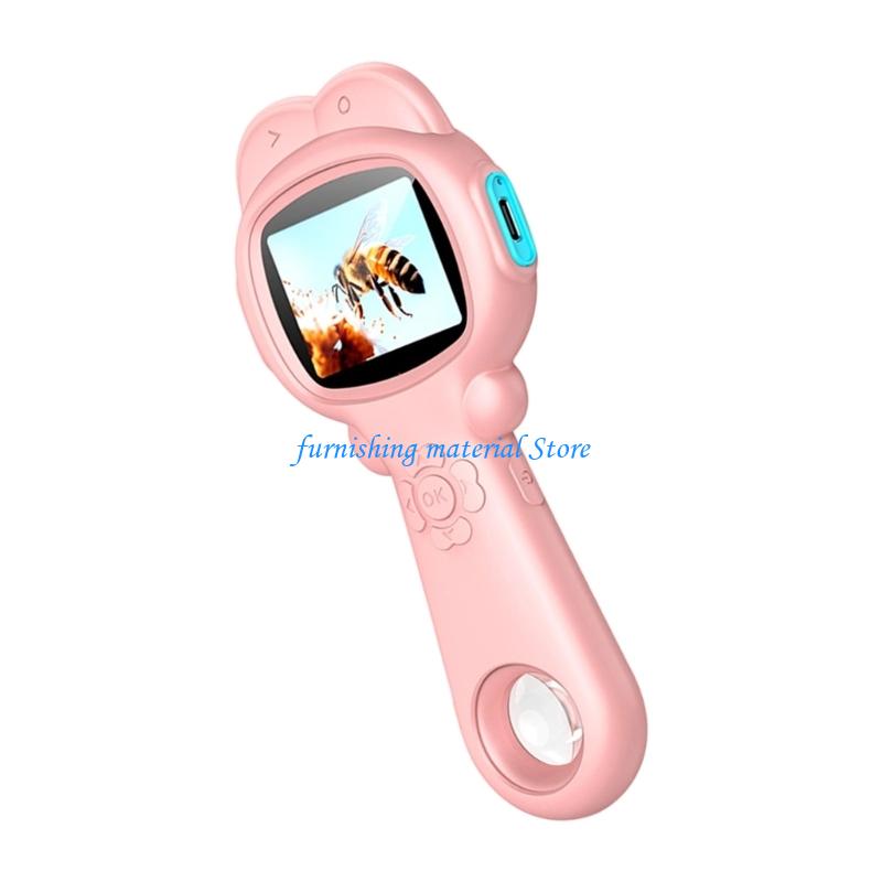 Y5GD Educational Handheld Microscope Camera USB Rechargeable for Kids Learning Gift