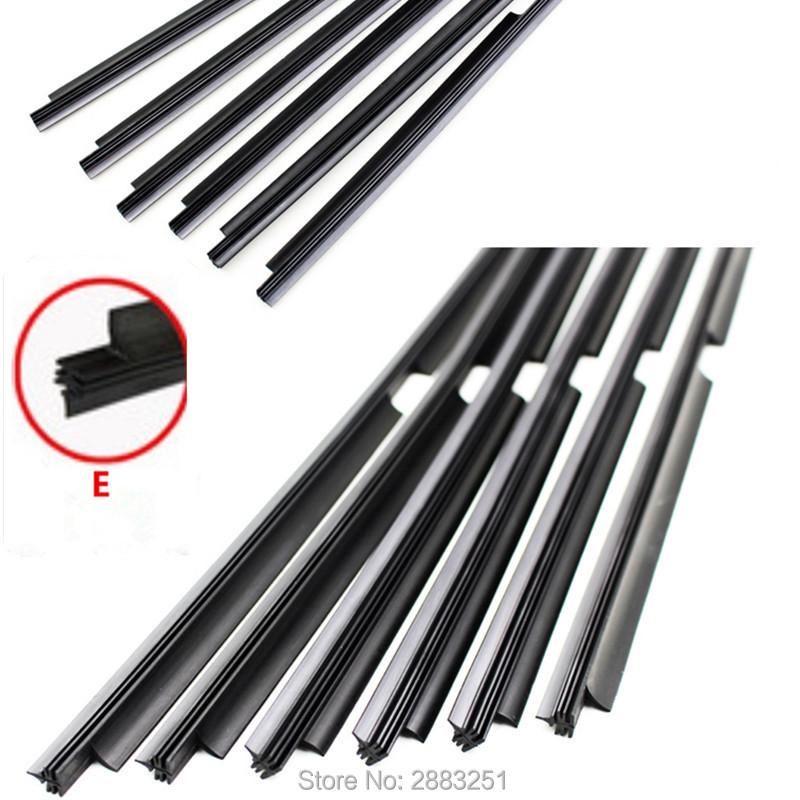 1Pcs Wiper Refill Rubber Strip For Nissan Tiida Teana Juke Note X-Trail T32 TEANA Altima Windshield Wipers