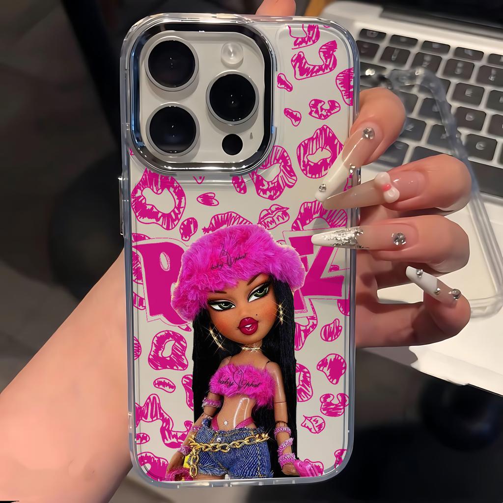 Fashion Y2K Doll B-Bratz Phone Case For Google Pixel 10 9 8 7 8A 9A XL Pro 4G 5G Transparent Soft Silicone TPU Back Cover