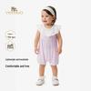 YEEHOO Baby Girl Summer Short Sleeve Romper