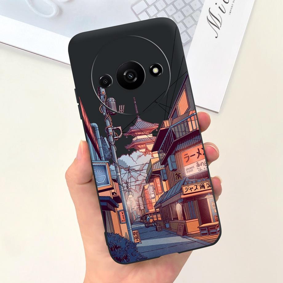 For Xiaomi Redmi A3 Case Back Cover Ultra Soft TPU Bumper Xiaomi Mi A3 Funda RedmiA3 A 3 MiA3 Matte Silicone Coque Cactus Marble