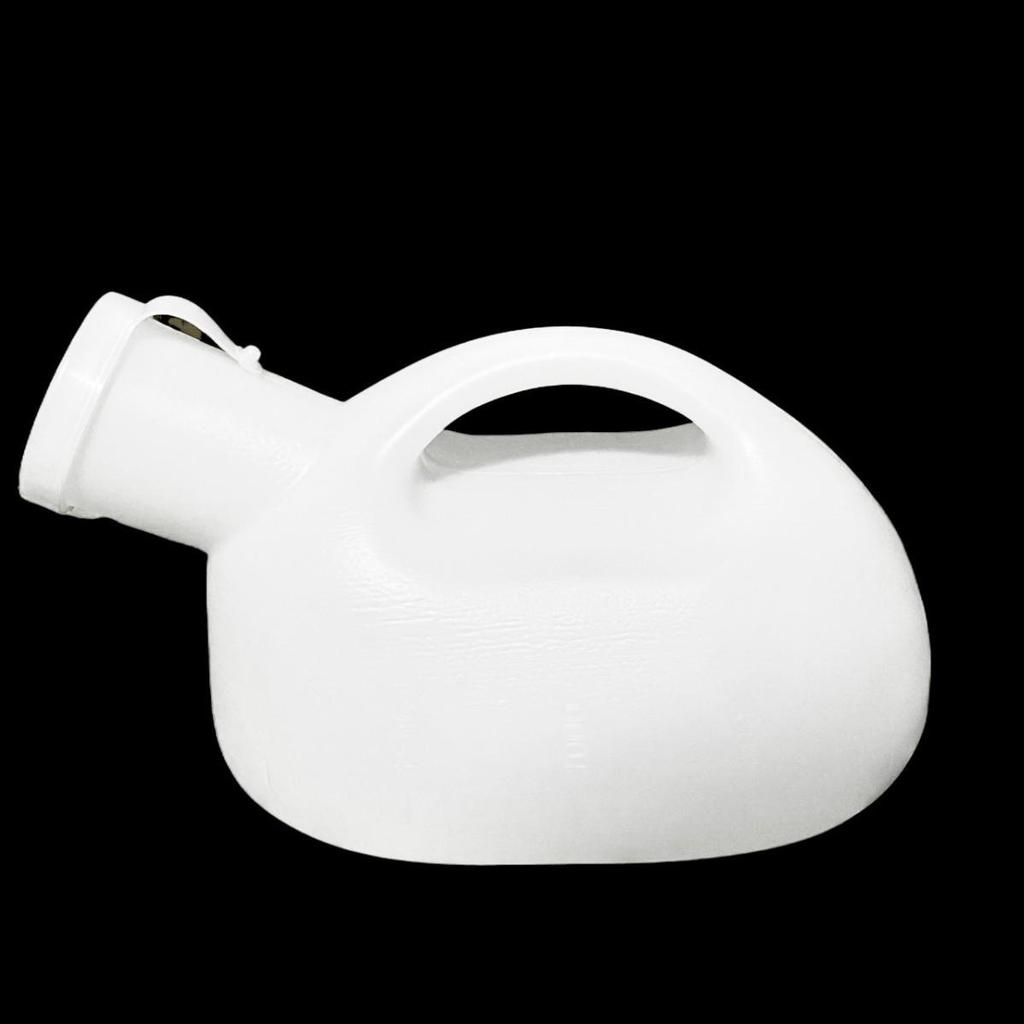 Men's Thickened Potty with Cover & Anti-Slip Ring - Odor-Free