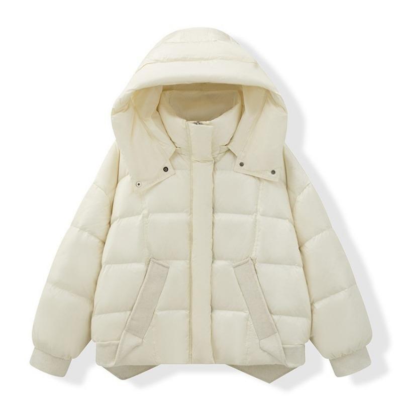 Short goose down jacket premium winter satin new small bread jacket down jacket cold proof