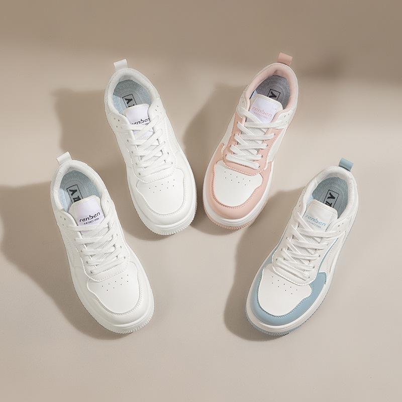 Nuevos, zapatos de pareja color contrastante versátiles zapatillas de lona para hombre y mujer jóvenes deportivos estudiantes casual zapatillas de lona