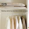 3Pcs Hanging Garment Bags with Self Compression Zipper Large Capacity Space Saving Hanging Bags Clothes Dust Covers