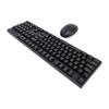 Wireless Keyboard and Mouse Combo 2.4 4 Keys Keyboard with Wireless Ergonomic Mouse for Computer PC