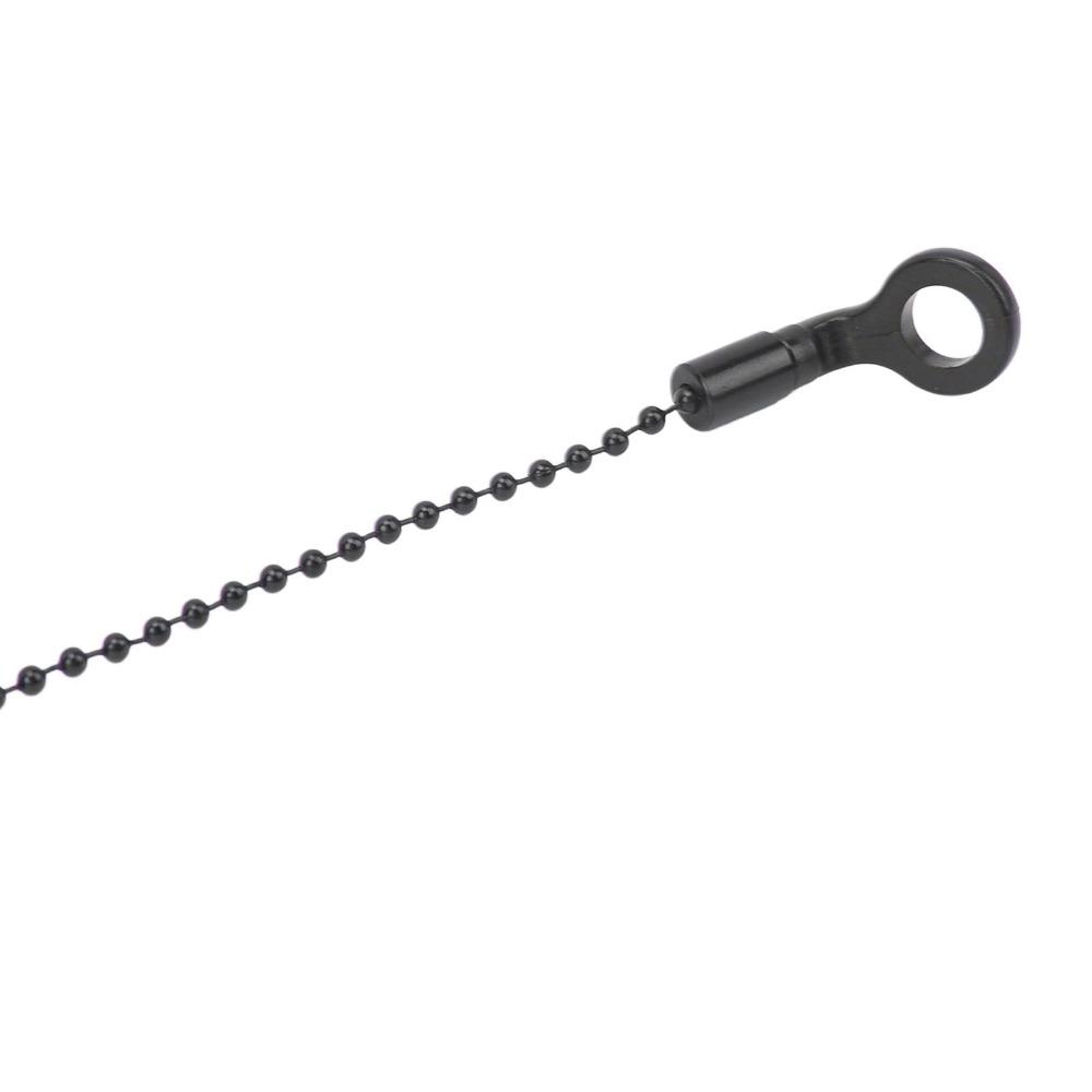 3PCS Iron Fishing Alarm Chain 3 Colors Fishing Alarm Hanger Bite Indicator Alerter  For Carp Fishing