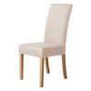 Universal Elastic Dining Chair Cover Solid Seat Protector Slipcover for Wedding Hotel Home Decor