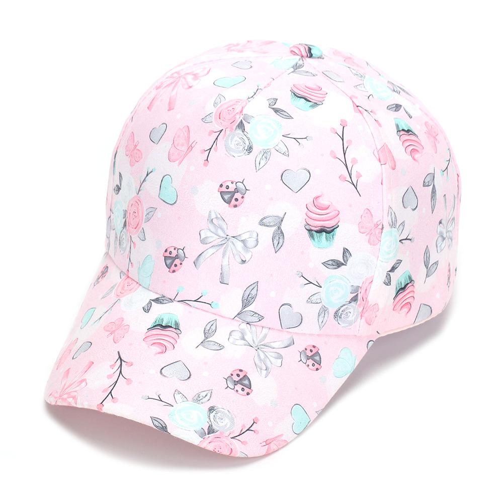 Children's Cartoon Animal Baseball Caps - Spring/autumn - Boys' Cute Beanie Hats - Girls' Sun Hats