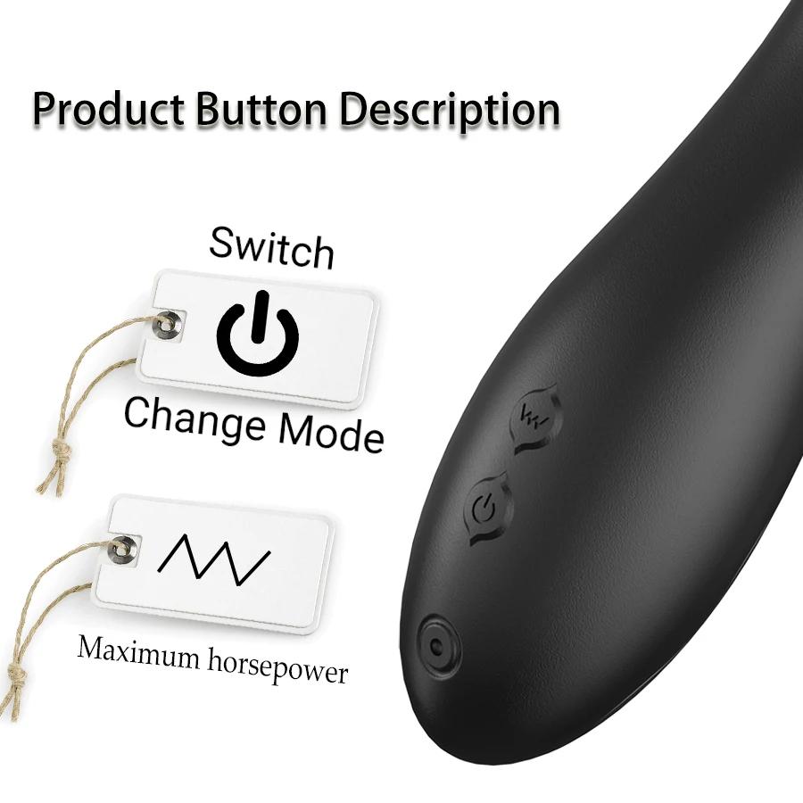 10 Modes Dildo Vibrator, Strong Motor G-spot Clitoral Stimulator, Vagina Massage Adult Sex Toys for Men Woma Female Masturbator