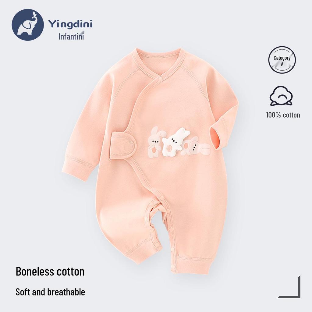 Neugeborenen Reiner Baumwolle Unisex Schmetterling Schlafanzug