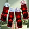 1 Stück Rote Venom Spinne Dunkle Comic-Kunst Druck 750 ml Farbe Kunststoff Sport-Wasserflasche Auslaufsicher Klappdeckel mit Strohhalm Geeignet für Sport, Büro, Heimgebrauch