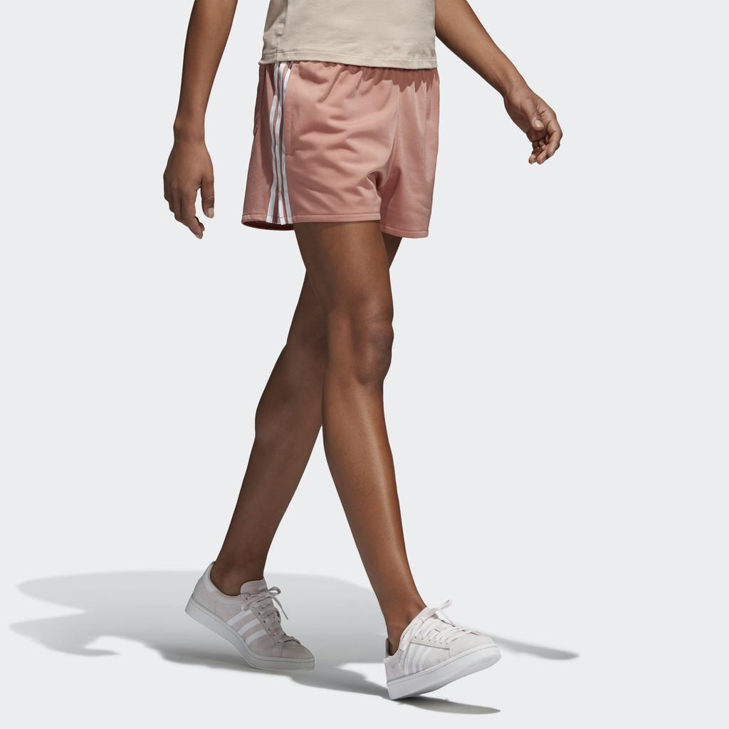adidas Originals 3 Stripes Casual Shorts Women's Pink Moderate CY4765