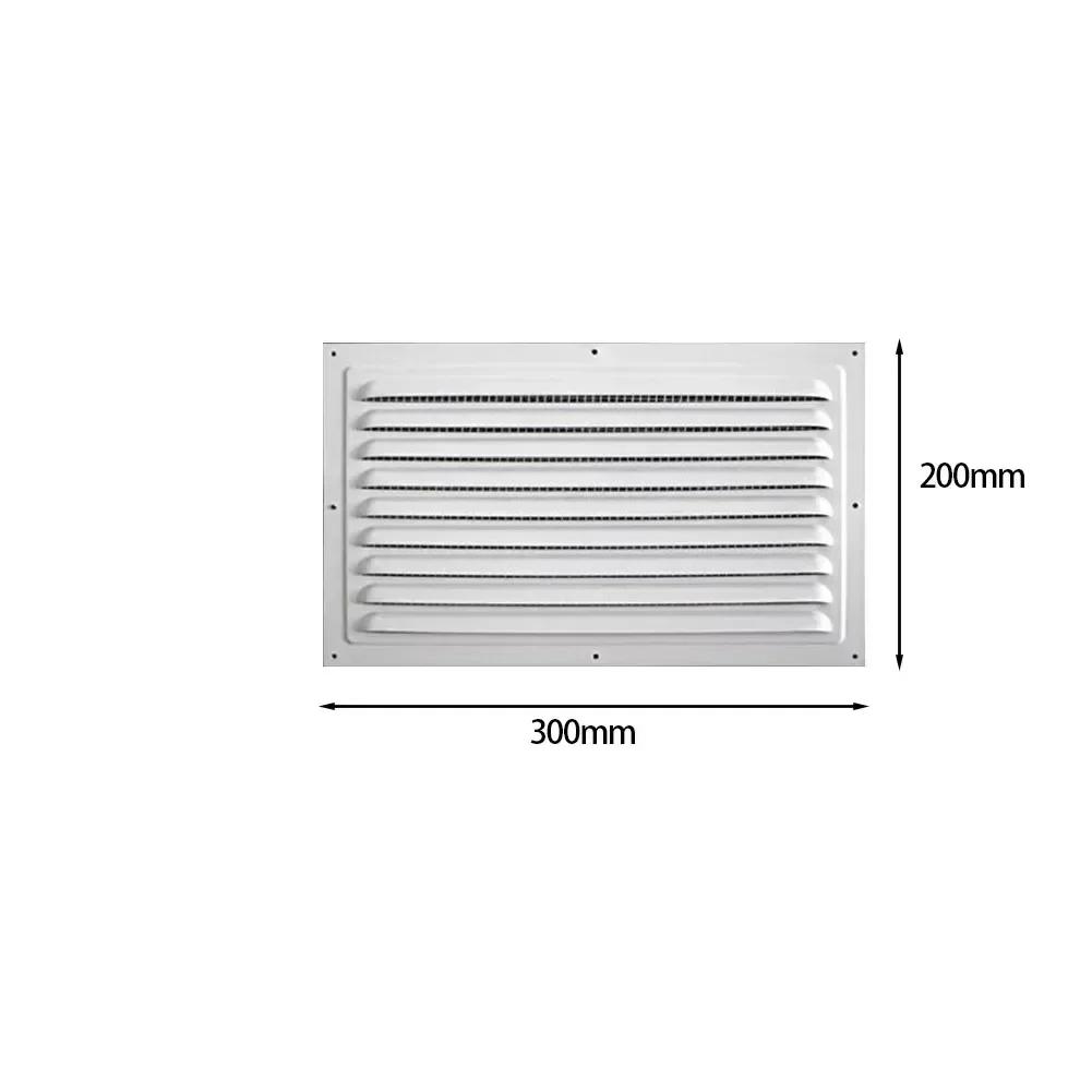 Air Vent Grille Air System Net Cover Screen Exhaust Outlet Window Square Vent Heating Cooling Vents Plate