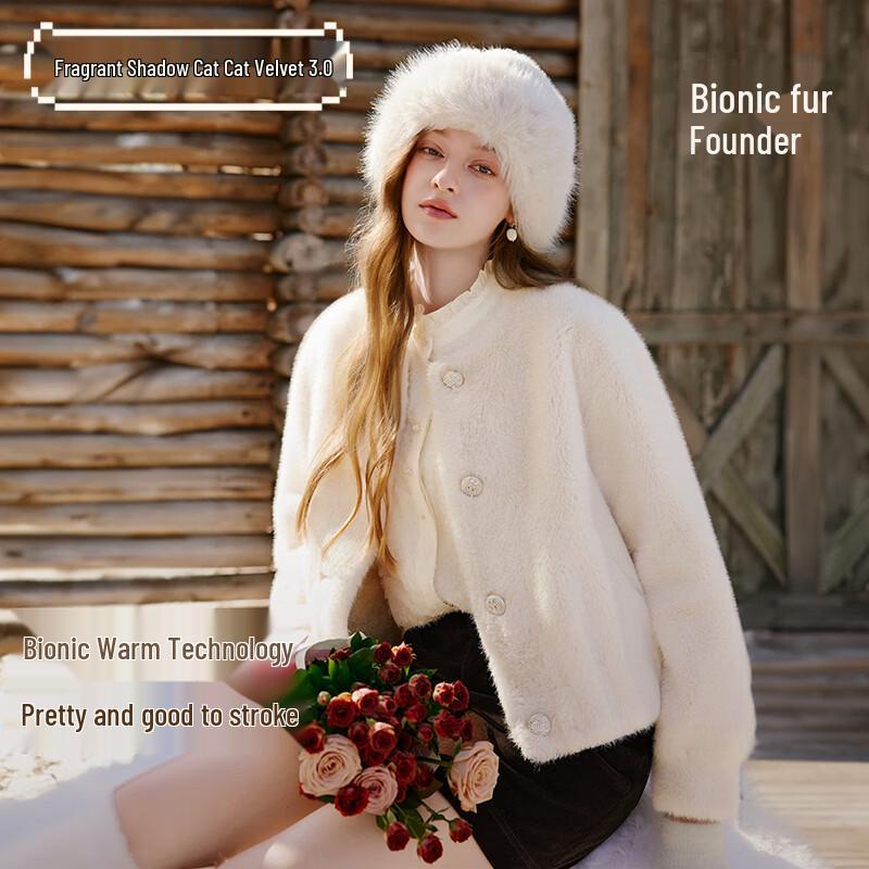 Women s Faux Fur Short Coat M