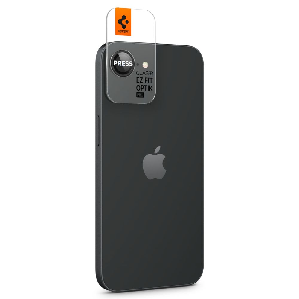 Osłona Aparatu Spigen Optik Pro Glas.tr Ez Fit Camera Protector 2-Pack Iphone 16E Black