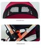 Newborn 4-Season Stroller: Foldable, Spacious, Shock-Absorbing for Sitting & Lying Down.