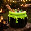 Halloween Witch Pot Ice Bucket Leak Resistant Inflatable Spooky