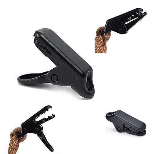 10 X Awning Clamp Tarp Clips Snap Hangers Tent Camping Survival Tighten Tool