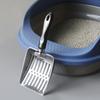 Große Edelstahl-Katzenstreuschaufel für Tofu und Bentonit