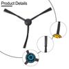 6 Pcs Side Brushes Vacuum Cleaner Brushes For Midea M7/ M7 Pro Household Supplies Cleaning Spare To Replace