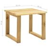 Solstolsbord 30 x 30 x 26 cm Tryckimpregnerat Furuved