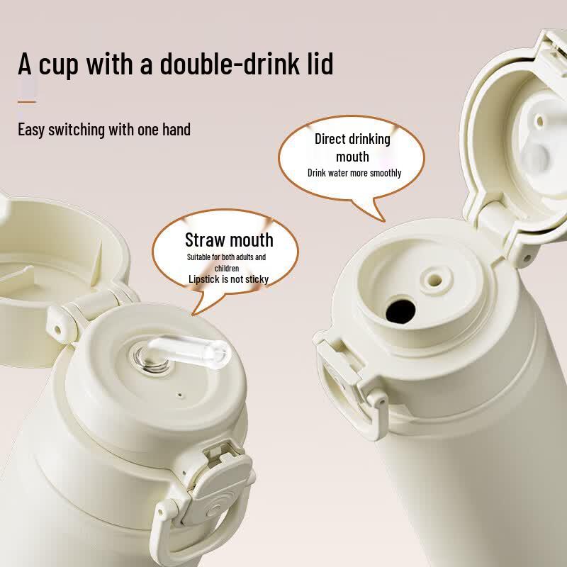 316 Stainless Steel Triple-Drink Insulated Bottle