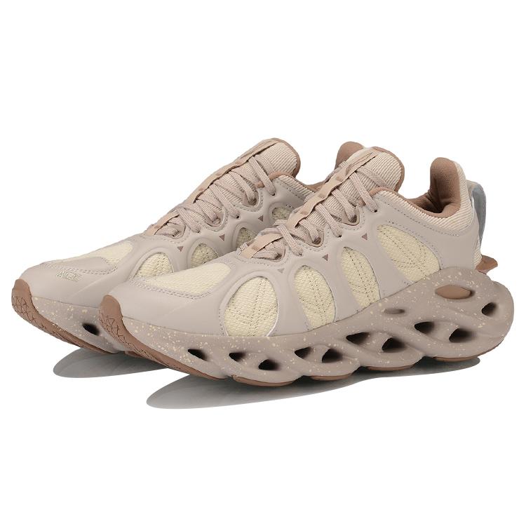 Li Ning Running Shoes Men's Low Top Brown/Gray ARHP259-4